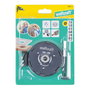 Wolfcraft Sierra de Corona Ajustable ø35 - 80 mm con Llaves Allen, Vástago Triangular, para Yeso y Madera Blando, 1000-1500 RPM Máx.