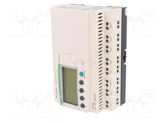SCHNEIDER ELECTRIC Zelio Logic SR2A201FU Controlador Lógico Programable Compacto SCHNEIDER ELECTRIC Zelio Logic SR2A201FU Controlador Lógico Programable Compacto