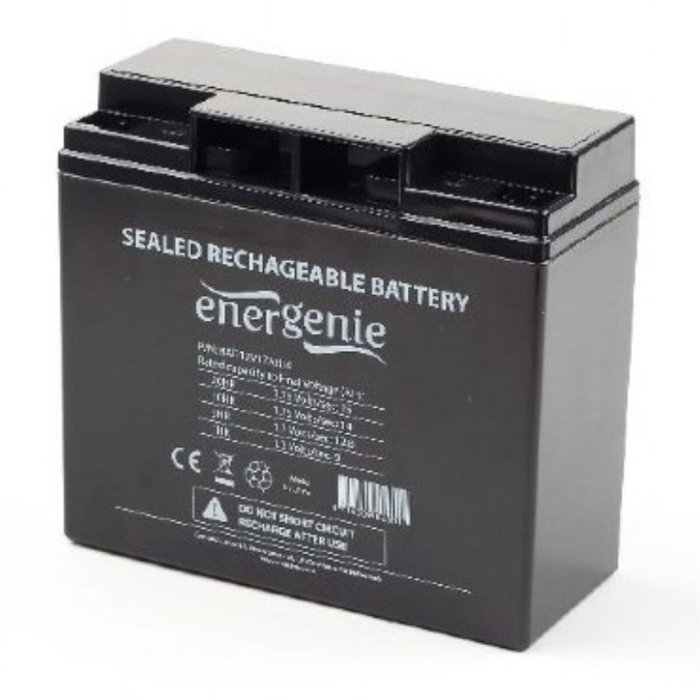 Gembird BAT-12V17AH/4 Batería de gel 12V 17Ah para UPS