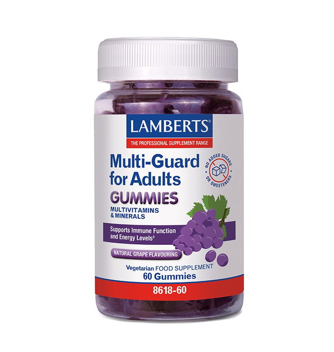 LAMBERTS Multi-Guard para Adultos 60 Gominolas LAMBERTS Multi-Guard para Adultos 60 Gominolas