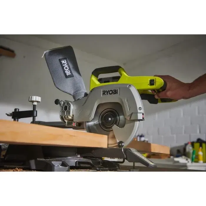 Ryobi Sierra Ingletadora Radial 18V 216 mm con Guía Láser