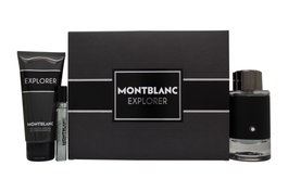 Mont Blanc Explorer Gift Set 100ml EDP + Shower Gel 100ml + 7.5ml EDP