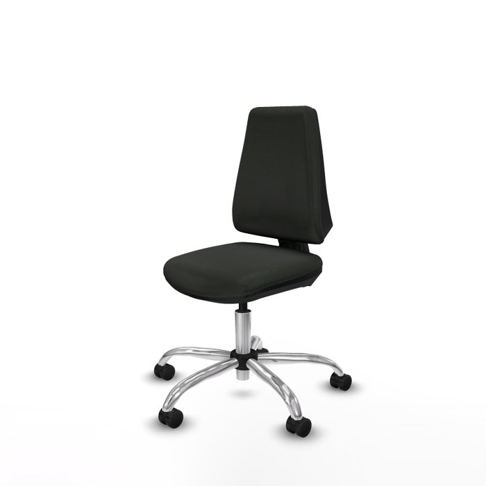 PIQUERAS Y CRESPO Silla de oficina Elche con mecanismo Contacto permanente básico, Negro PIQUERAS Y CRESPO Silla de oficina Elche con mecanismo Contacto permanente básico, Negro