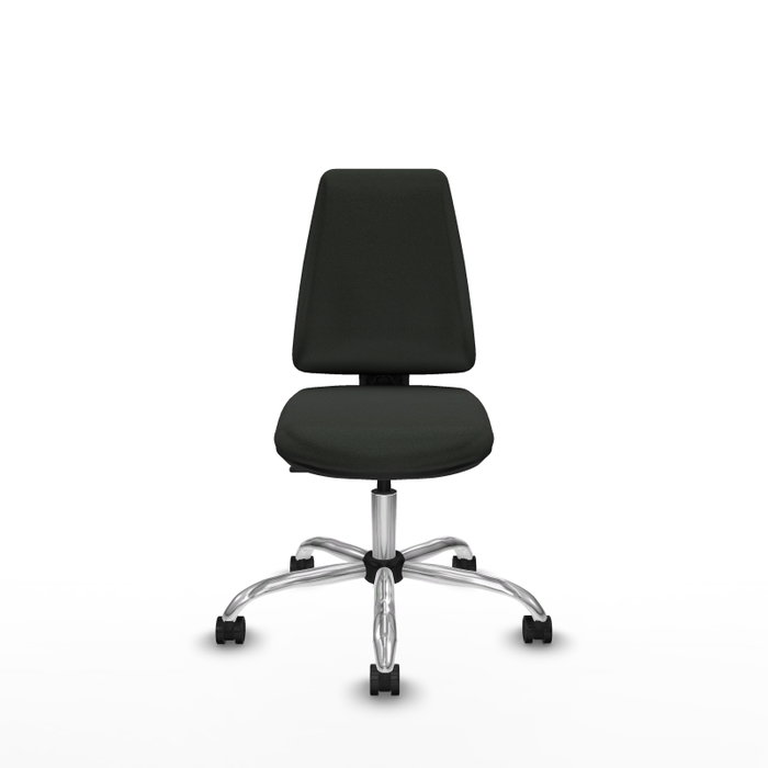 PIQUERAS Y CRESPO Silla de oficina Elche con mecanismo Contacto permanente básico, Negro PIQUERAS Y CRESPO Silla de oficina Elche con mecanismo Contacto permanente básico, Negro