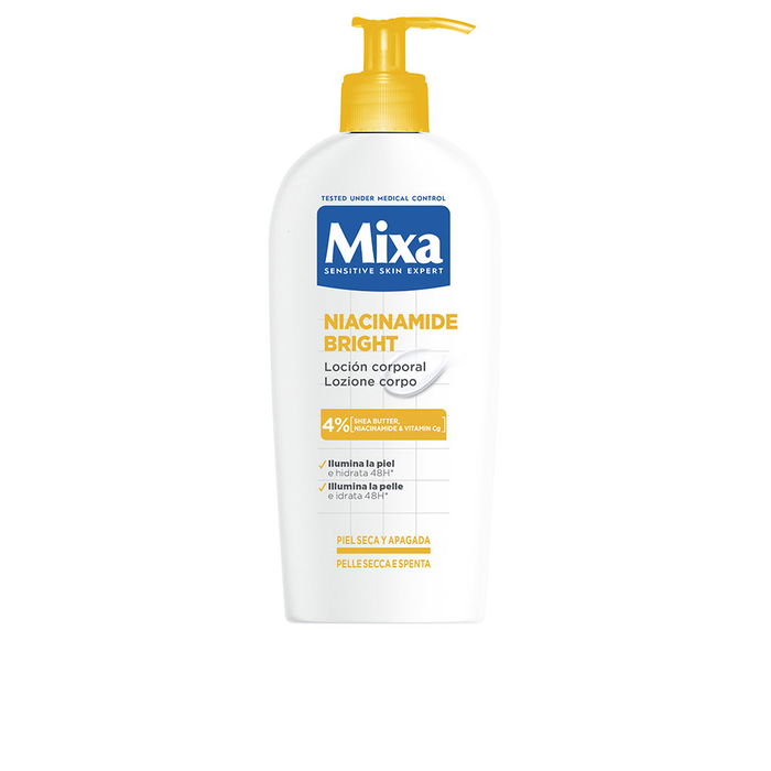 Mixa Loción Corporal Niacinamida Bright para Piel Seca y Apagada 250 ml Mixa Loción Corporal Niacinamida Bright para Piel Seca y Apagada 250 ml