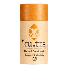 Kutis Desodorante Vegano Pomelo y Mandarina Barra Natural Ecológico Anti-olor Con Aceites Esenciales