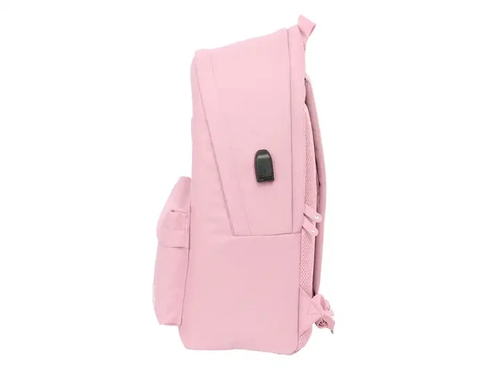 Safta Mochila Doble para Portátil 15,6'' + USB El Ganso Basics Pink Safta Mochila Doble para Portátil 15,6'' + USB El Ganso Basics Pink