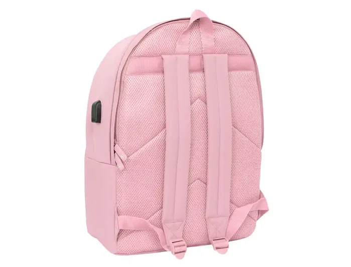 Safta Mochila Doble para Portátil 15,6'' + USB El Ganso Basics Pink Safta Mochila Doble para Portátil 15,6'' + USB El Ganso Basics Pink