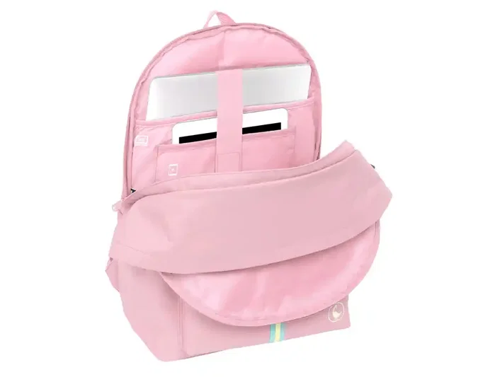 Safta Mochila Doble para Portátil 15,6'' + USB El Ganso Basics Pink Safta Mochila Doble para Portátil 15,6'' + USB El Ganso Basics Pink