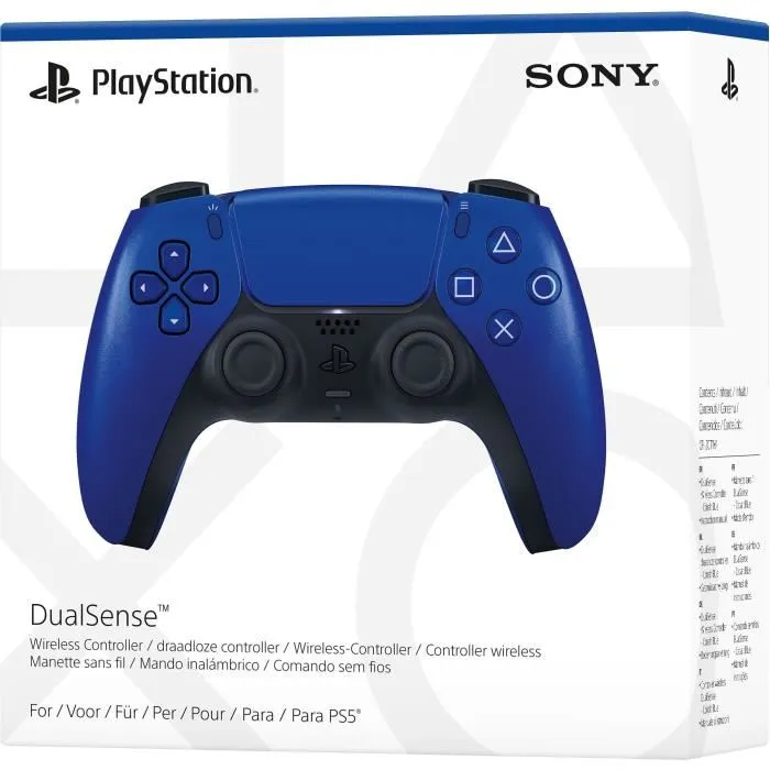 Sony Controlador PS5 DualSense - Tierra profunda - Azul cobalto - PS5DSDEBLUE