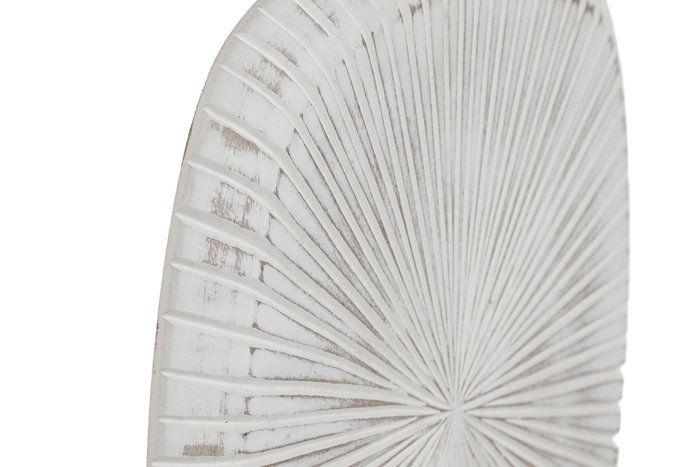 DKD Home Decor Decoración Mango Nuipa Blanco Rozado Desgastado