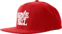 ERNIEBALL Gorra Roja - Logo Eb Blanco