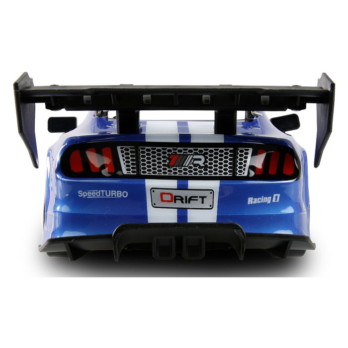 AMEWI Drift Racing Car 4WD 1:24 RTR azul con iluminación inferior
