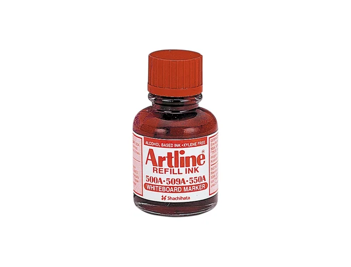 Artline Tinta Rotulador Pizarra Blanca 500a Recambio Rojo Bote 20 ml Artline Tinta Rotulador Pizarra Blanca 500a Recambio Rojo Bote 20 ml