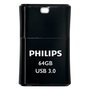 Philips Pico Edition Midnight Black USB 3.0 de 64 GB, color Negro