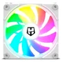 Nox Ventilador ARGB PWM Easy Link NXHUMMERELINKWH 12cm Blanco Ultra Silencioso