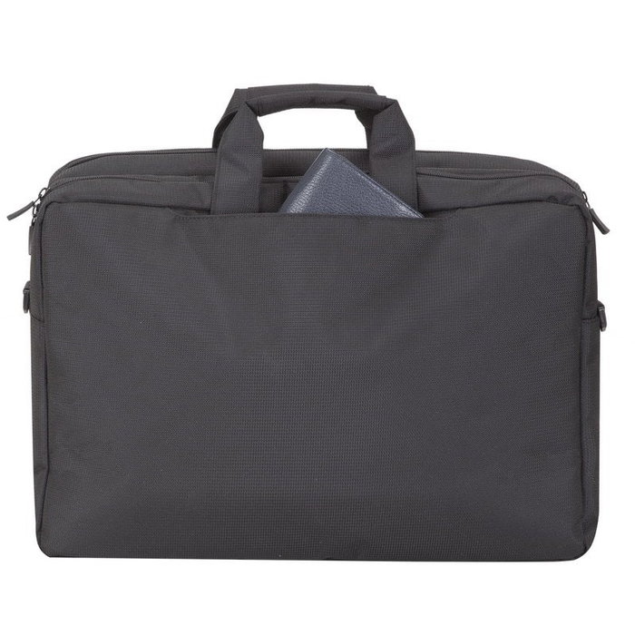 Rivacase 8455 Maletín para Portátil 43,9 cm (17.3") Negro - Ligero 790g, Poliéster, con Asa y Tirante para Hombro Rivacase 8455 Maletín para Portátil 43,9 cm (17.3") Negro - Ligero 790g, Poliéster, con Asa y Tirante para Hombro