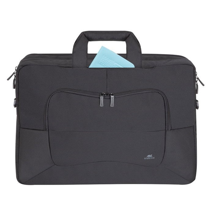 Rivacase 8455 Maletín para Portátil 43,9 cm (17.3") Negro - Ligero 790g, Poliéster, con Asa y Tirante para Hombro Rivacase 8455 Maletín para Portátil 43,9 cm (17.3") Negro - Ligero 790g, Poliéster, con Asa y Tirante para Hombro