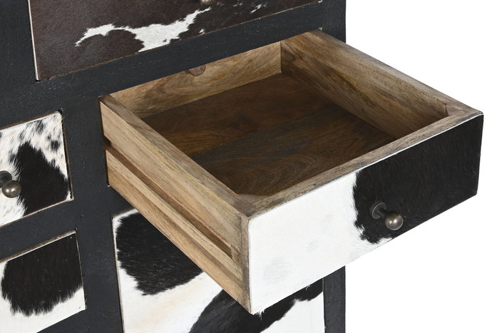DKD Home Decor Cajonera Mango Piel Vaca 36 x 102 x 115 cm DKD Home Decor Cajonera Mango Piel Vaca 36 x 102 x 115 cm