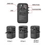 Verbatim UTA-06 Adaptador de Viaje Universal GaN III 100W