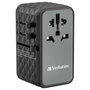 Verbatim UTA-06 Adaptador de Viaje Universal GaN III 100W