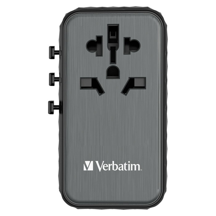 Verbatim UTA-06 Adaptador de Viaje Universal GaN III 100W