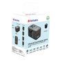 Verbatim UTA-06 Adaptador de Viaje Universal GaN III 100W