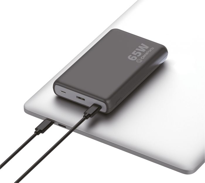 CoreParts PW7018LC Power bank USB-C PD 65W 20.000mAh para Portátiles, Tablets y Móviles - Incluye cable USB-C