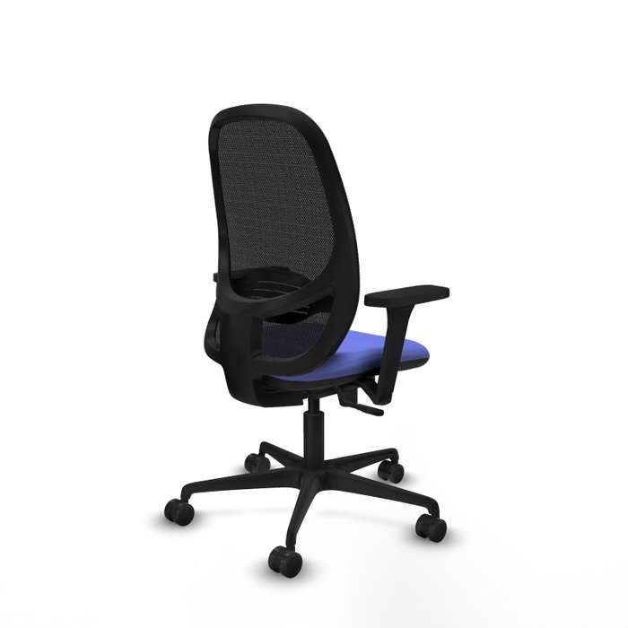 PIQUERAS Y CRESPO Silla de oficina Cilanco con mecanismo Sincro, Azul claro y Negro PIQUERAS Y CRESPO Silla de oficina Cilanco con mecanismo Sincro, Azul claro y Negro