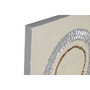 DKD Home Decor Cuadro Lienzo MDF Abstracto 80x80cm (Pack de 2)