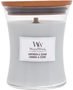 Woodwick Vela Aromática Medium Lavender & Cedar 377 g