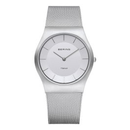 Bering 11935-000 Reloj Analógico Plateado