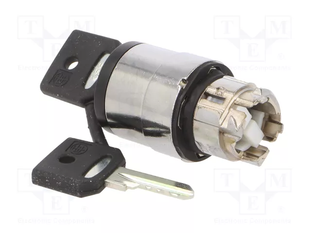 SCHNEIDER ELECTRIC Interruptor rotativo con llave Harmony XB4 22mm Negro
