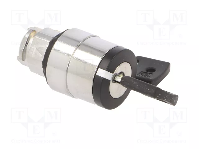 SCHNEIDER ELECTRIC Interruptor rotativo con llave Harmony XB4 22mm Negro