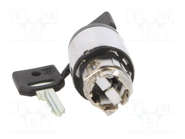 SCHNEIDER ELECTRIC Interruptor rotativo con llave Harmony XB4 22mm Negro