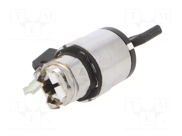 SCHNEIDER ELECTRIC Interruptor rotativo con llave Harmony XB4 22mm Negro