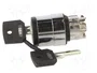 SCHNEIDER ELECTRIC Interruptor rotativo con llave Harmony XB4 22mm Negro