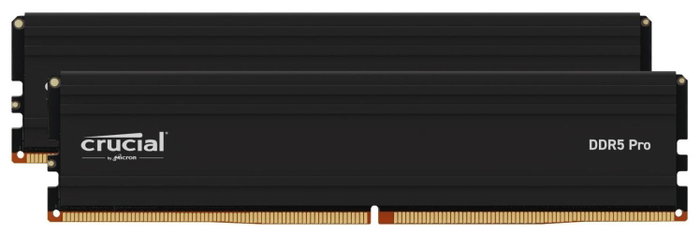 Crucial Crucial Pro CP2K32G56C46U5 64 GB (2x32 GB) DDR5 5600 MHz 288-pin DIMM Crucial Crucial Pro CP2K32G56C46U5 64 GB (2x32 GB) DDR5 5600 MHz 288-pin DIMM