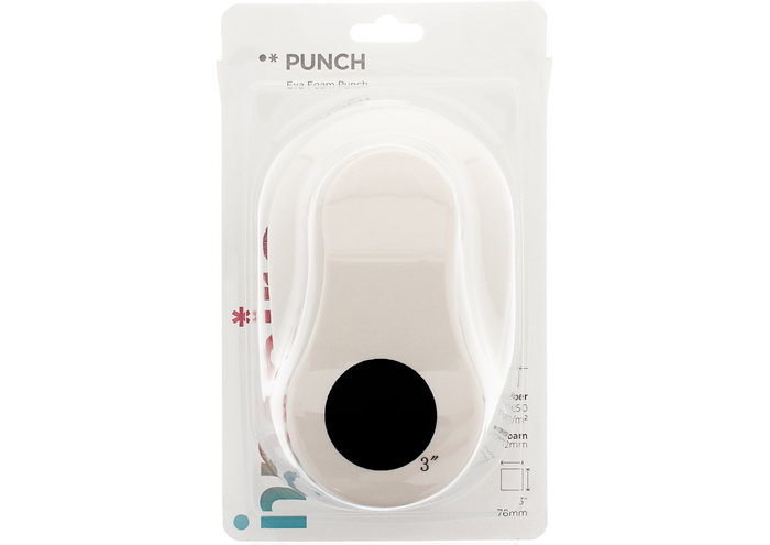 Innspiro Troqueladora de figuras Eva Foam Punch círculo 62mm