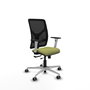 PIQUERAS Y CRESPO Silla de oficina Motilla Verde Oliva y Negro