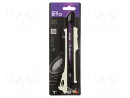 TAJIMA Cuchillo Profesional Razar Black Blade® 25mm