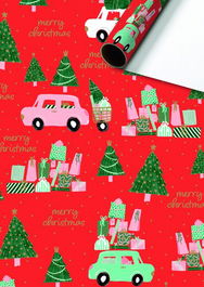 Papel De Regalo Rollo Stewo 0,7X2 M Navidad Anette (Set de 6)