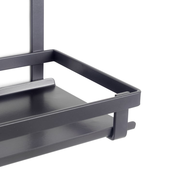 Emuca Estante para utensilios de cocina Titane, Acero, Gris antracita Emuca Estante para utensilios de cocina Titane, Acero, Gris antracita