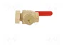 IBO Válvula de bola de latón G 1 1/2'' interno para agua