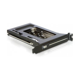DeLOCK Bastidor móvil para 1 x 2.5 pulgadas SATA HDD, Negro