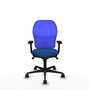 PIQUERAS Y CRESPO Silla de oficina Jorquera Azul