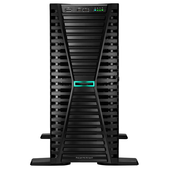 HP Enterprise ML110 Gen11 Servidor Torre Intel Xeon Silver 4510 2.4GHz 12-Core 64GB DDR5 RAM 2x1000W PS