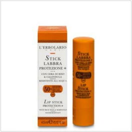 L´ERBOLARIO Solar Stick Labial SPF50 4,5ml con Cera de Arroz y Caléndula Alta Protección