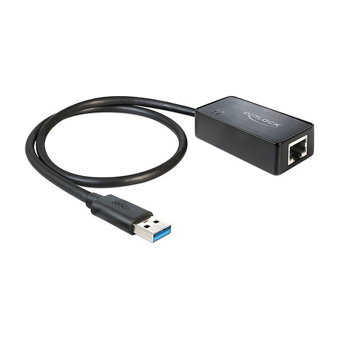 DeLOCK Adaptador USB 3.0 a Gigabit LAN (ST-BU) Schwarz