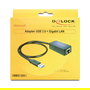 DeLOCK Adaptador USB 3.0 a Gigabit LAN (ST-BU) Schwarz